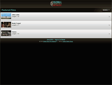 Tablet Screenshot of globalshortfilmnetwork.com
